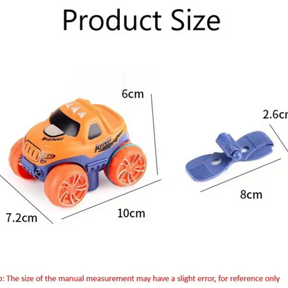 Monster Truck Wheels Track Set 102 Pcs| Electric Racing Adventure Toy for Kids | Ages 3+