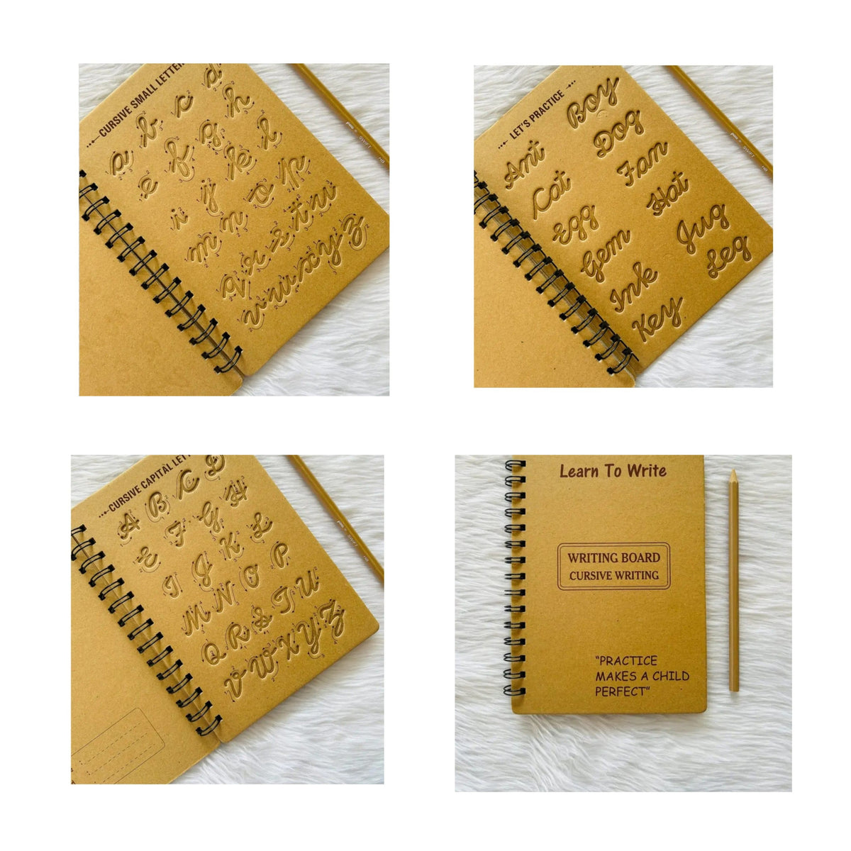 Reusable Tracing & Writing Practice Book for Kids | Each Book Rs.209