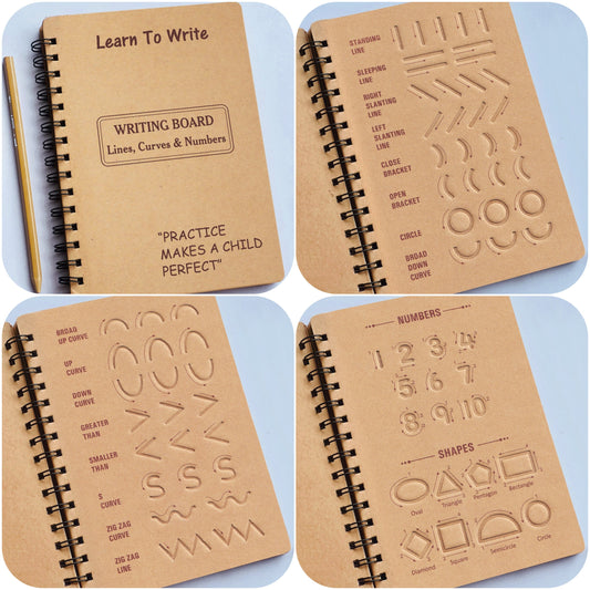 Reusable Tracing & Writing Practice Book for Kids | Each Book Rs.209