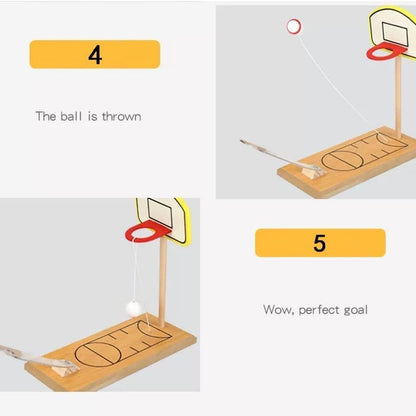 Mini Tabletop Basketball Game for Kids & Adults