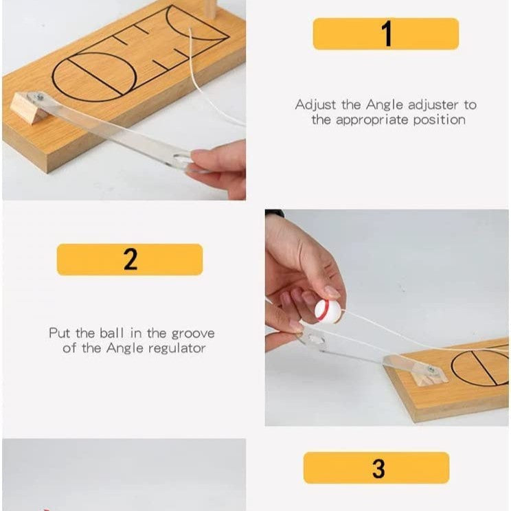 Mini Tabletop Basketball Game for Kids & Adults