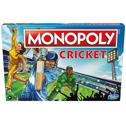 Monopoly Cricket Board Game – Cricket-Themed Strategy & Trading Game | 2–6 Players