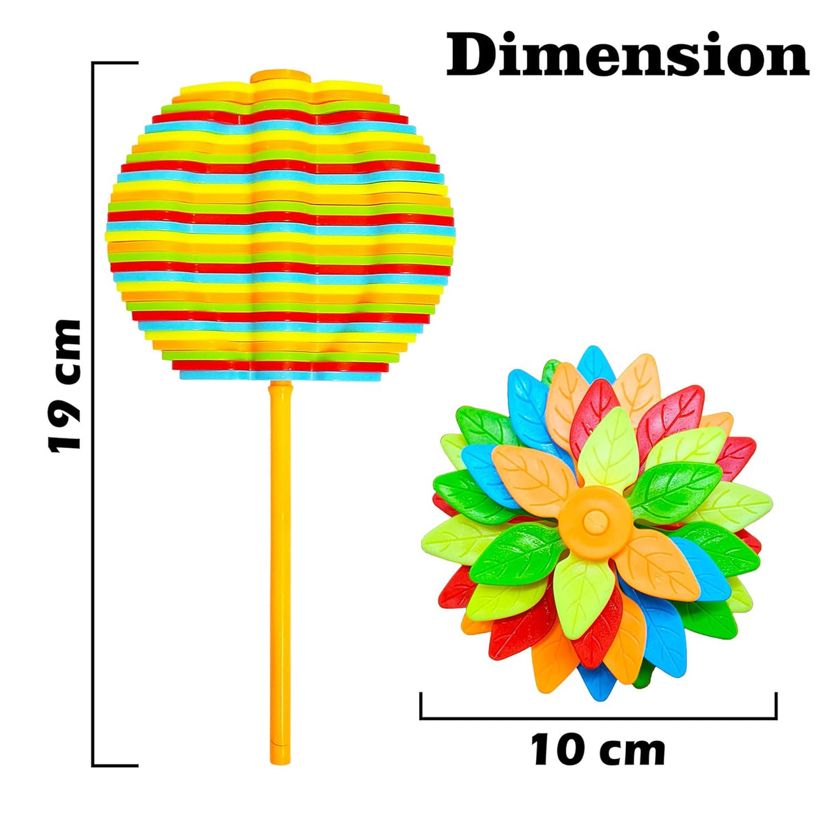 Candy Flower Spinner Toy for Kids | Colorful Twisting & Rotating Sensory Fidget Toy