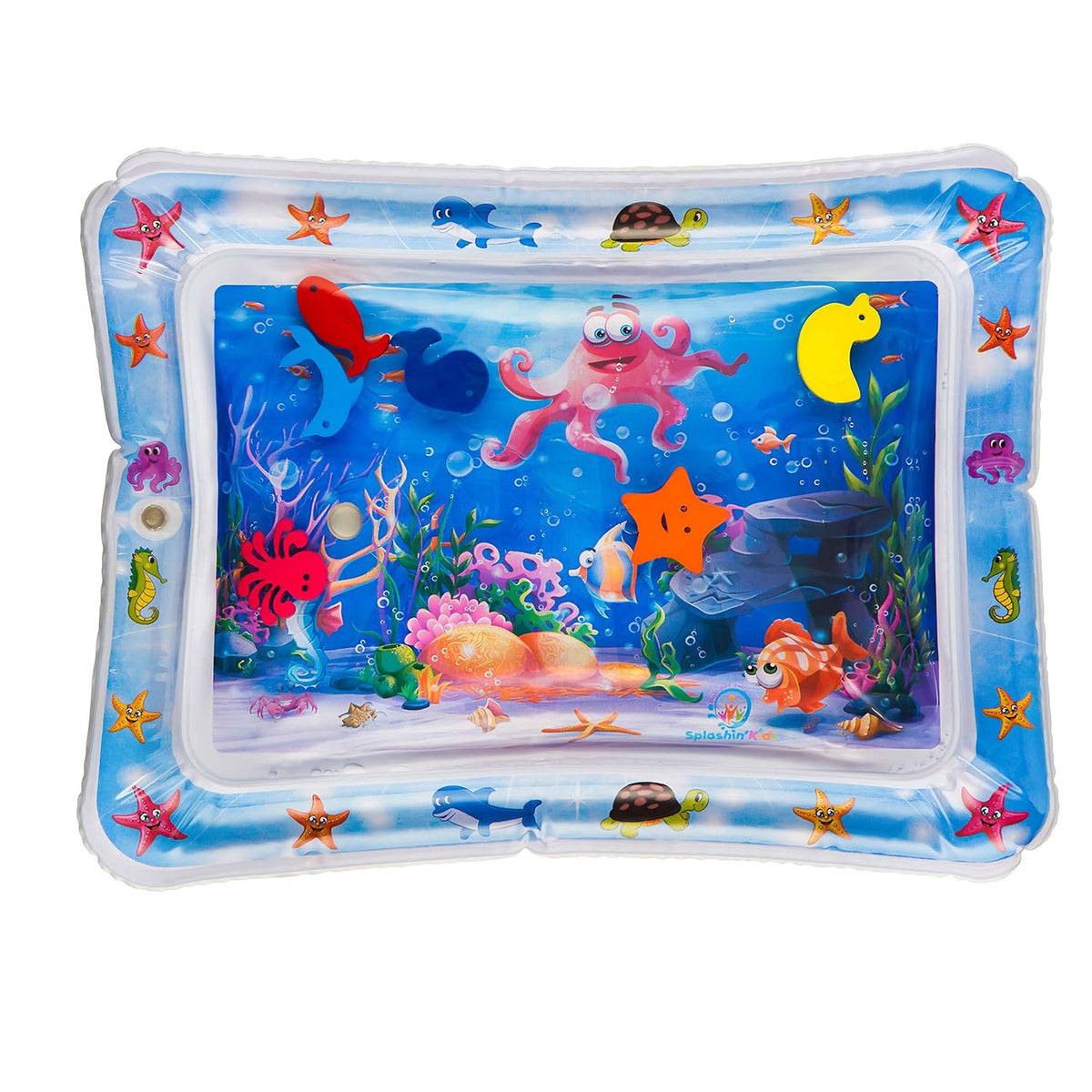 Baby Water Tummy Time Sensory Mat – Ocean Animals | Sensory & Motor Skill Development