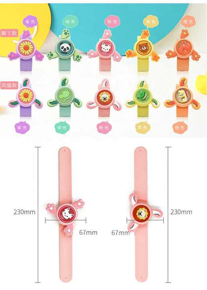 Wrist Slap Band for Boys and Girls Cute Cartoon Bracelet