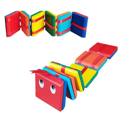 Wooden Rainbow Cascade Toy (ladder Flip)
