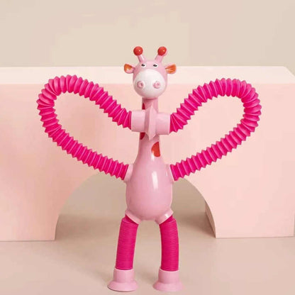 LED Stretch & Suction Giraffe Toy