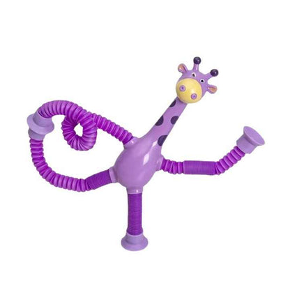 LED Stretch & Suction Giraffe Toy