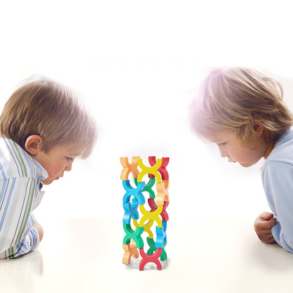 Balanced Blocks Wooden Stacking Game