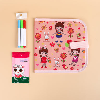 Reusable Doodle Drawing Book Set