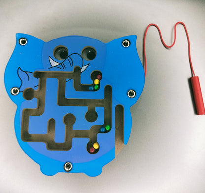 Magnetic Pen Driving Bead Maze