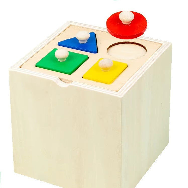5-in-1 Montessori Wooden Activity Toy for Kids | Educational Learning Toy | Shape Sorting, Fishing, Hammering & Carrot Harvest | Wooden Toy for Toddlers (1-4 Years)