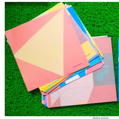 Kids Origami Paper Craft Kit – 56 Creative Designs with 3 Sheets Each