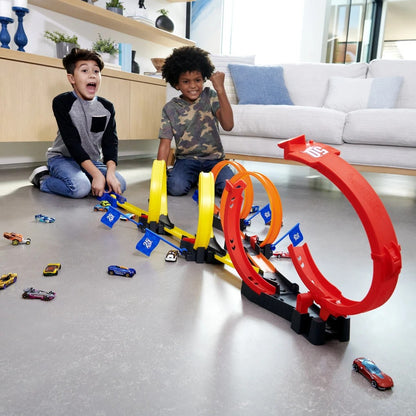 🏎️ Hot Wheels Multi-Loop Race Off Playset