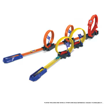 🏎️ Hot Wheels Multi-Loop Race Off Playset