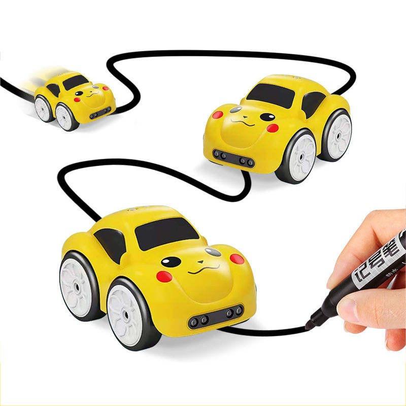Smart Magic Induction RC Car – Line Following, Gesture & Obstacle Avoidance Sensor Toy with 2.4GHz Remote, LED Lights & Music