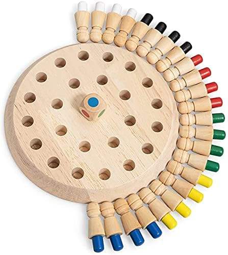 Wooden Memory Chess Game – Match, Remember & Win!