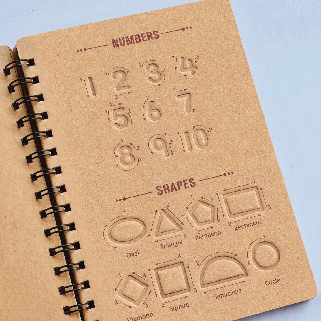 Hand writting Tracing Basic Lines & Curves & Numbers Book